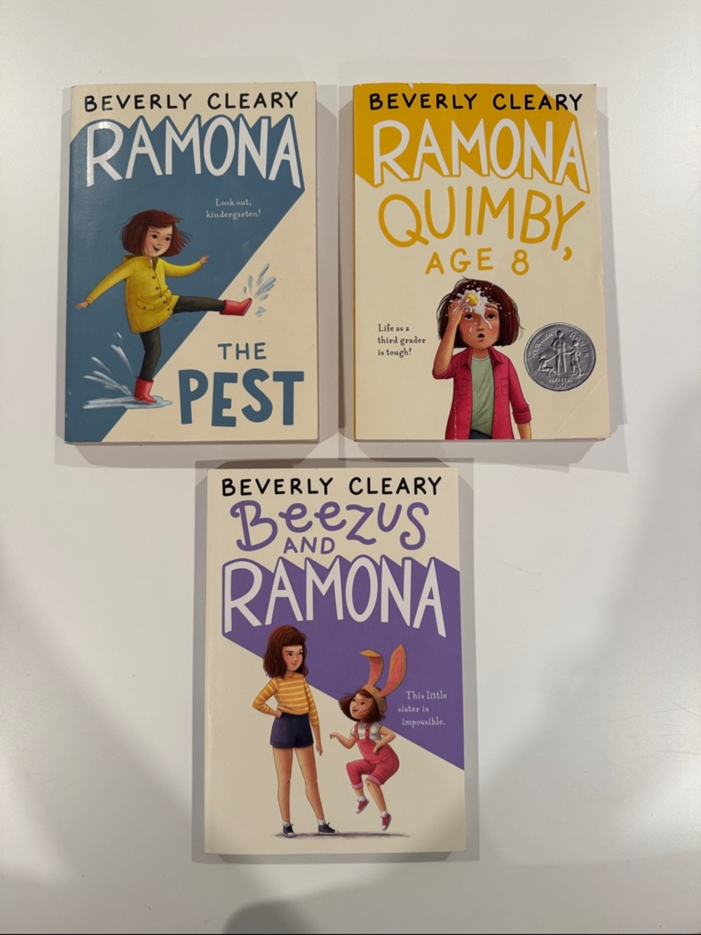 Beverly Cleary Ramona books set 3pc